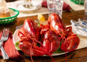 Virar alimento luxo lagosta era