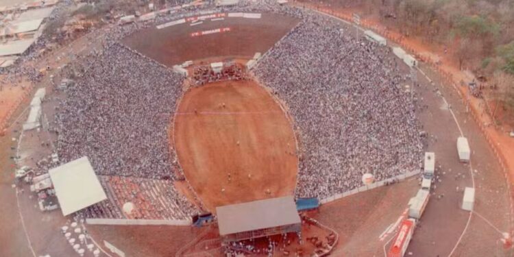 Estádio rodeios projetado oscar niemeyer