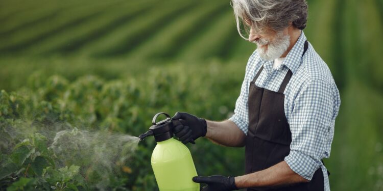 França espalhou toneladas pesticida salvar