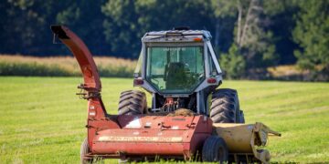 Agricultor transforma pneus velhos sacolas