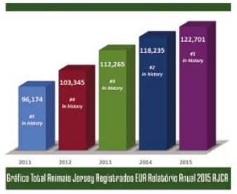 Gráfico 1 - Vacas Jersey