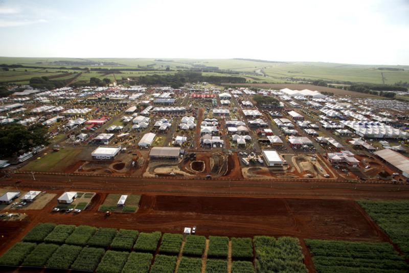 Agrishow visão geral do parque