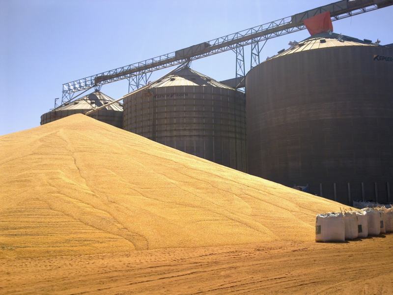 Silos de armazenagem