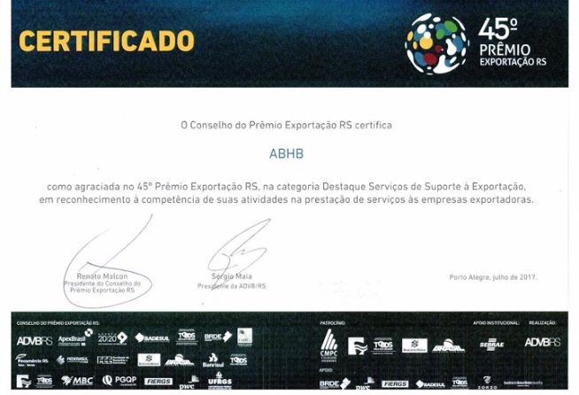 certificado