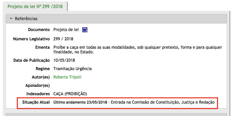 projeto de lei proibe caca javali