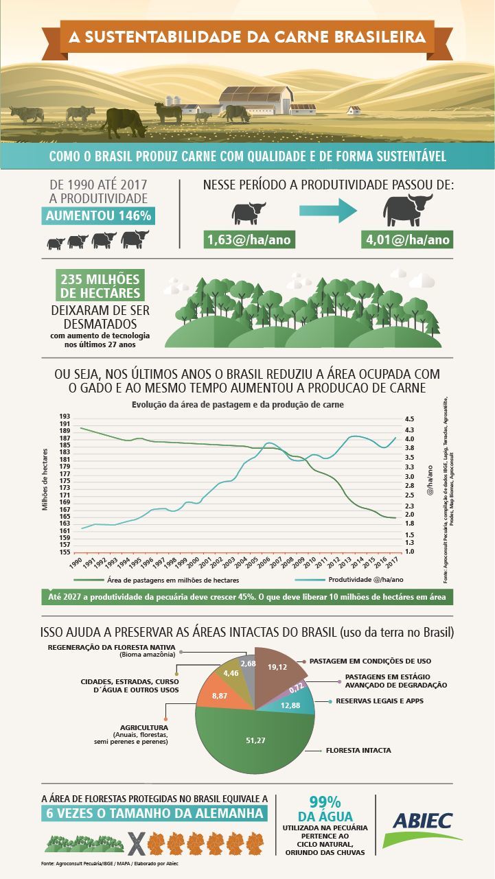 infografico carne brasileira