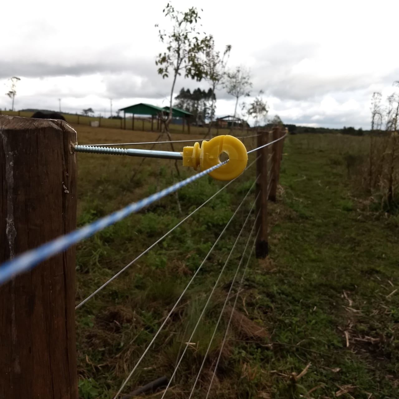 cerca elétrica de sobreposição