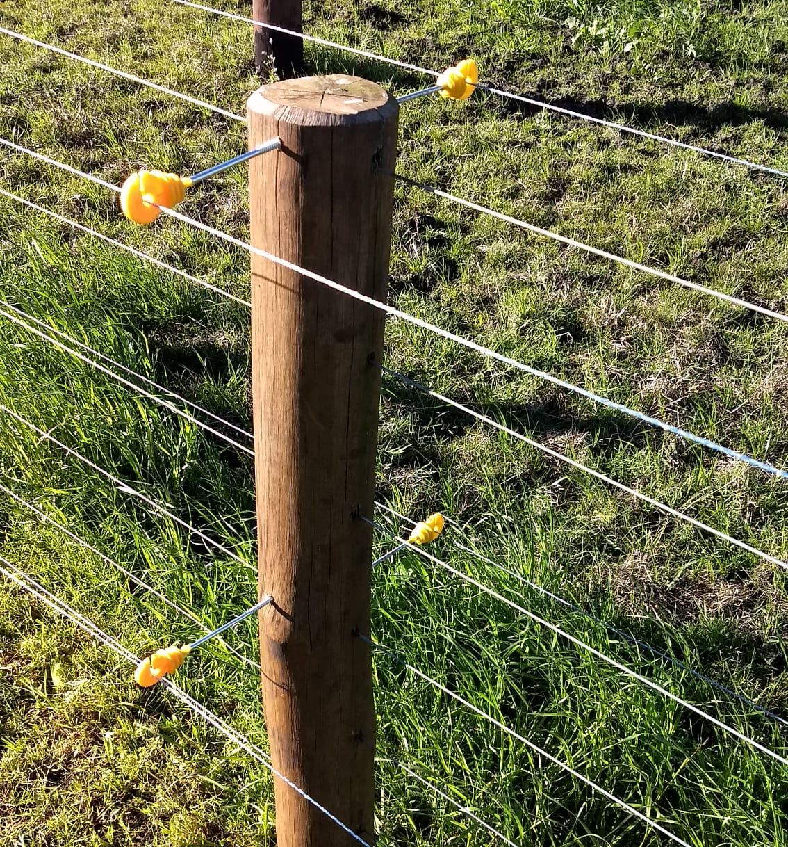 cerca elétrica de sobreposição