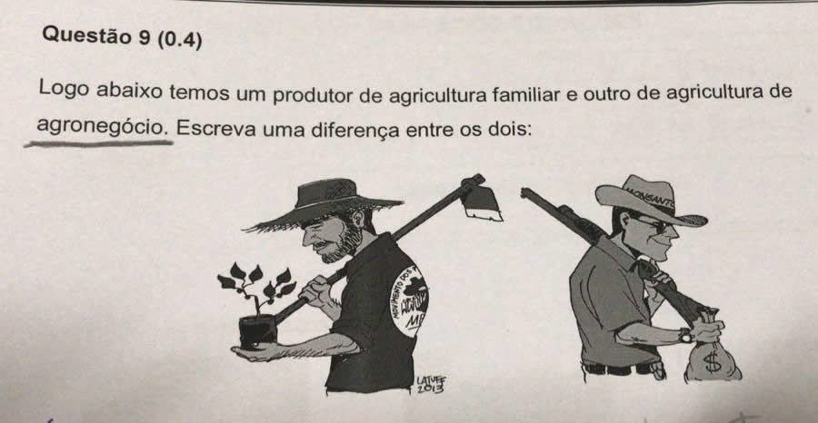 questao de prova em escola primaria