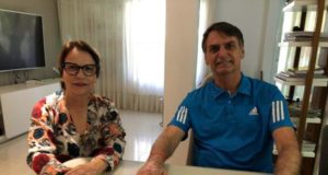 Tereza Cristina e Bolsonaro