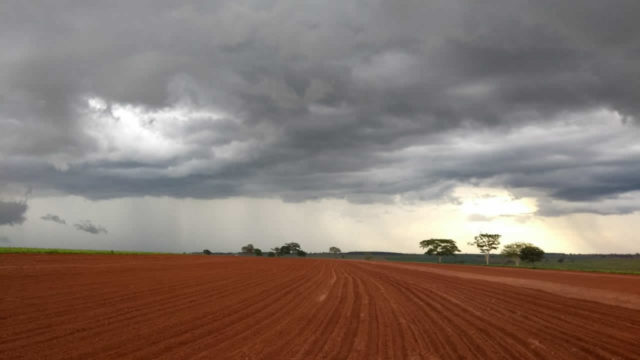 terra preparada esperando chuva Foto: MV Augusto Marsola Pansani
