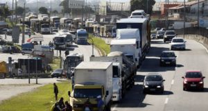 Greve dos caminhoneiros