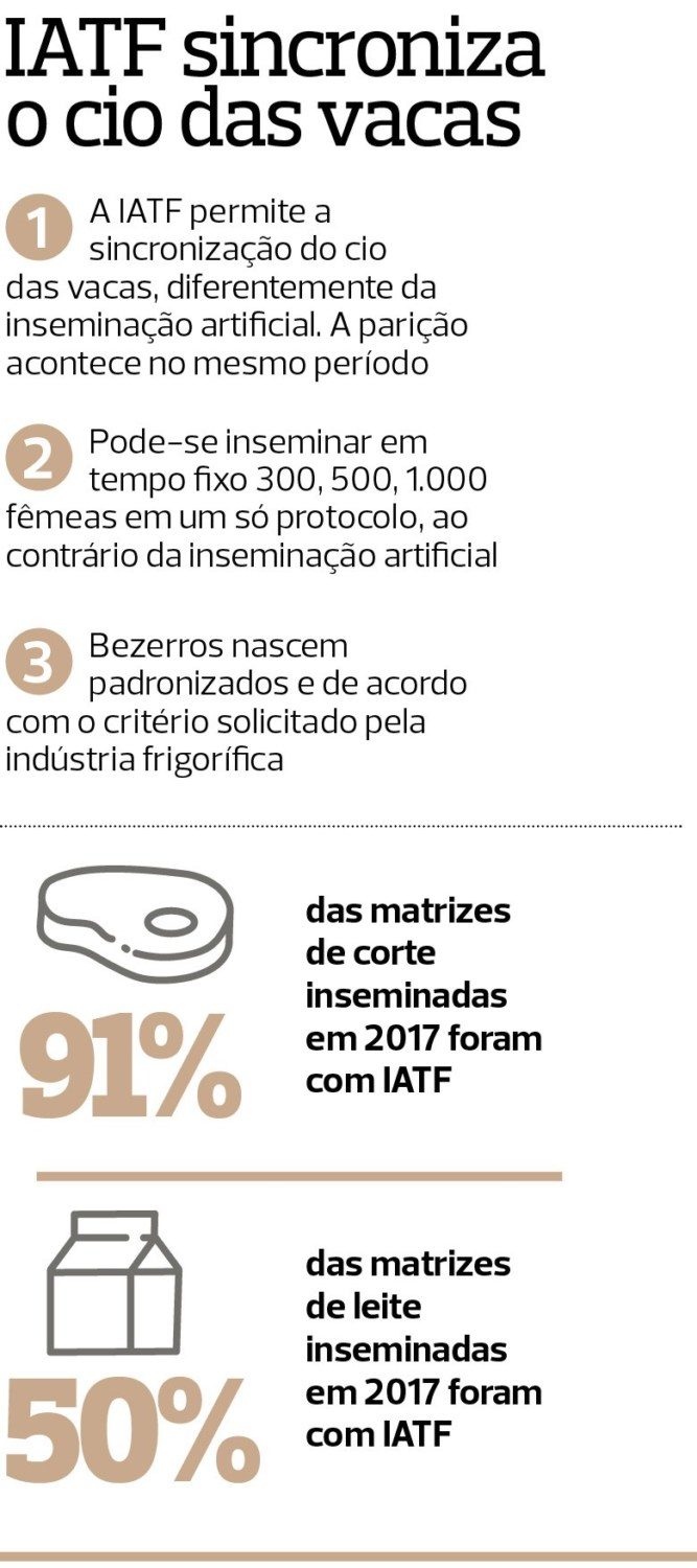 aumento da inseminação