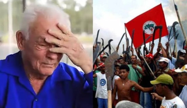 Produtor rural chora ao contar detalhes do terrorismo praticado pelo MST (Veja o vídeo) Produtor rural chora ao contar detalhes do terrorismo praticado pelo MST (Veja o vídeo)
