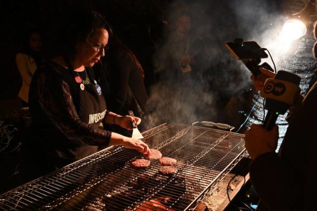 Hambúrguer vegano Hambúrguer vegano
