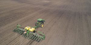 john deere plantando soja