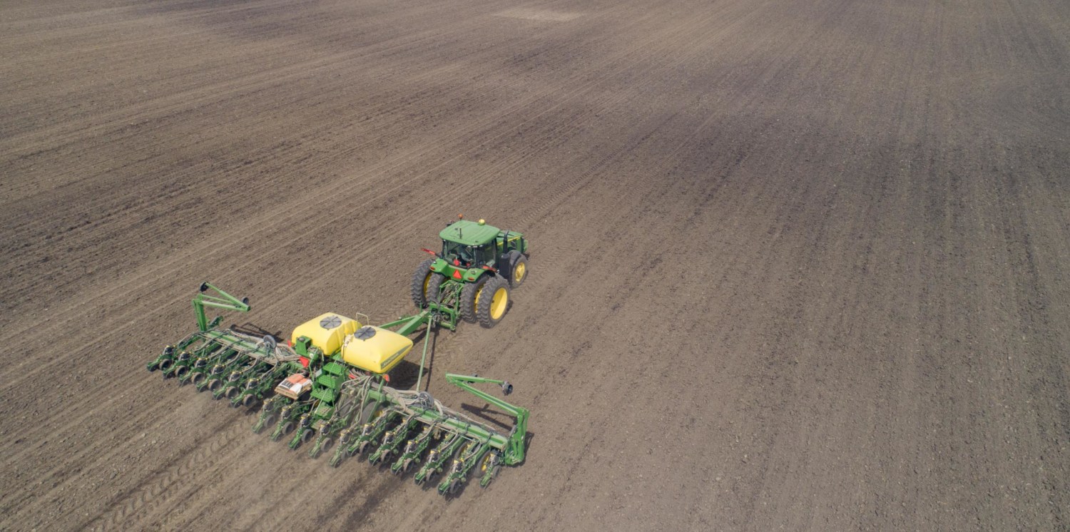 john deere plantando soja