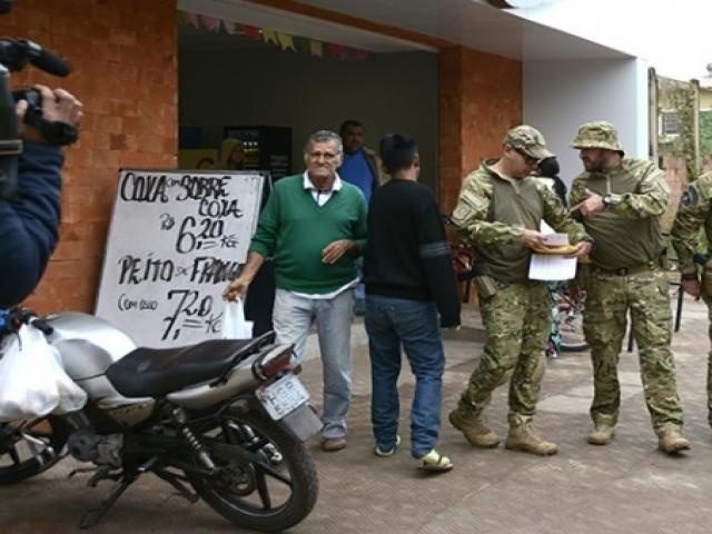 apreensão de carne apreensão de carne