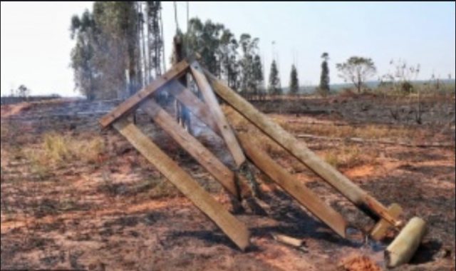 INCENDIO EM FAZENDA CAUSA PREJUÍZO MILIONÁRIO