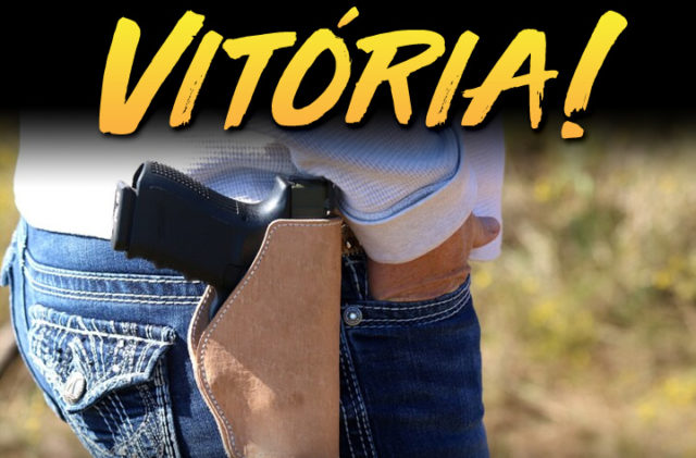 Posse de arma em propriedade rural aprovada!