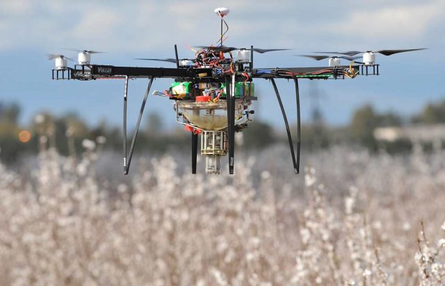 Dropcopter prototype pollinator