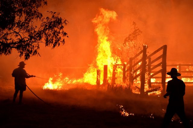 incendio na Austrália