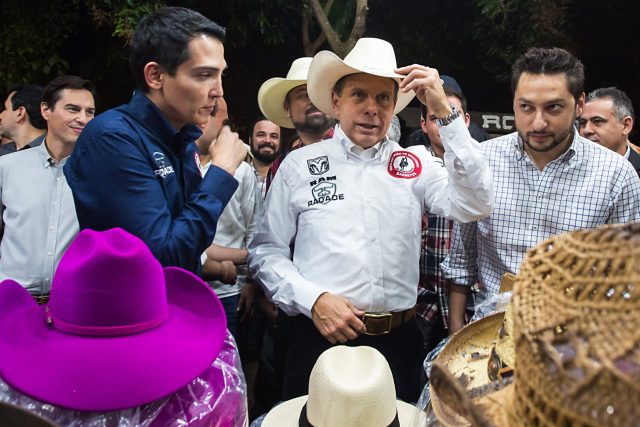 O governador do Estado de São Paulo, João Doria, participa da Festa do Peão de Boiadeiro de Barretos
