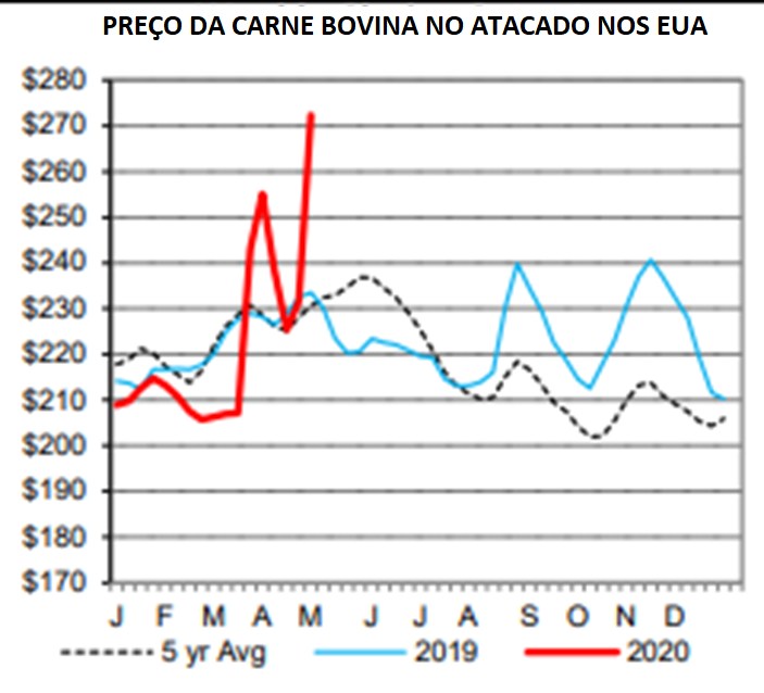 preco da carne bovina no atacado dos eua