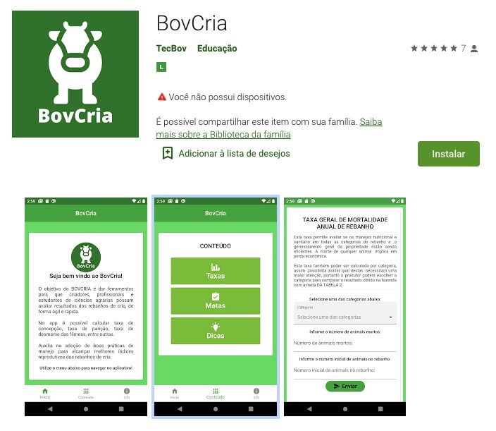 bovcria app para reproducao de bovinos