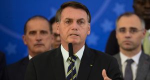 O presidente da República, Jair Bolsonaro, faz Pronunciamento no Palácio do Planalto