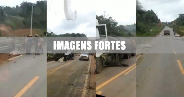 CAMINHÃO ATROPELA REBANHO