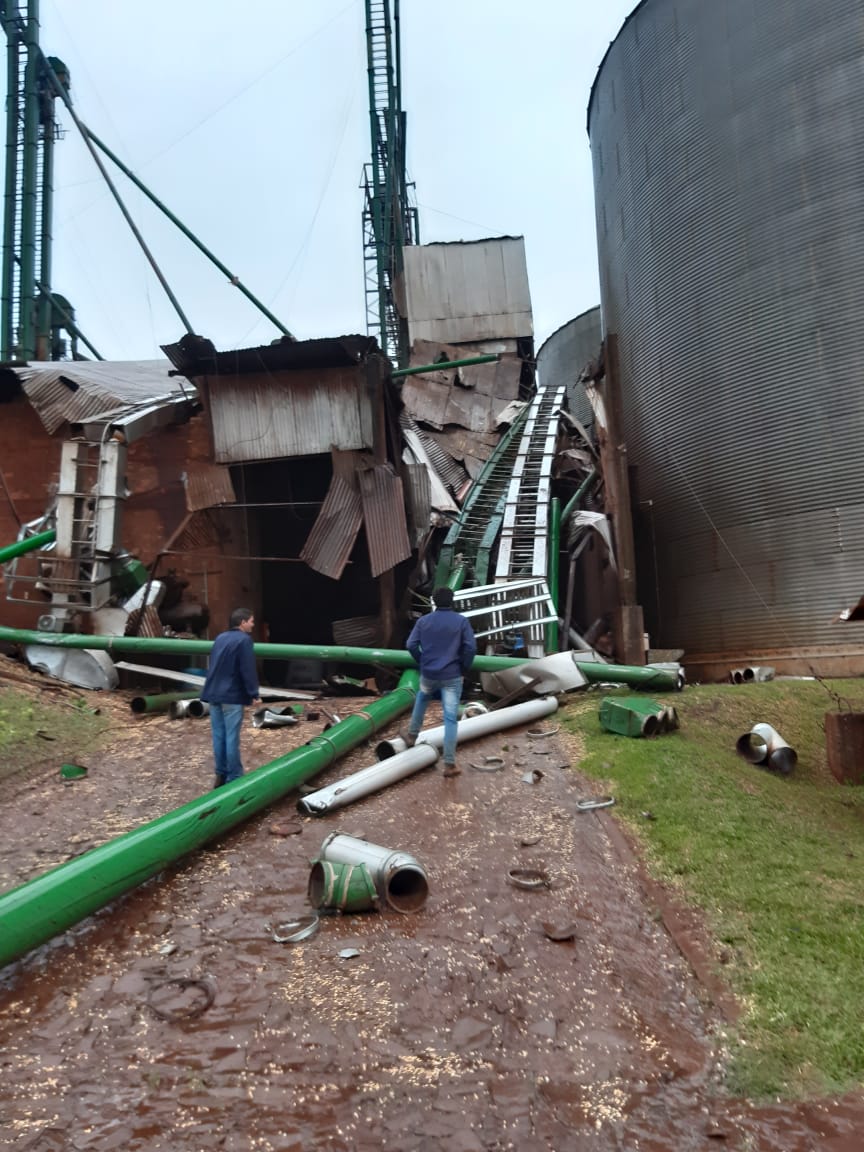 Ciclone bomba causa devastação no sul do país