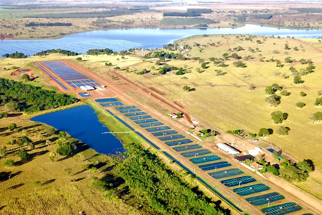 Instalações da AquaGenetics do Brasil em Paranaíba (MS)