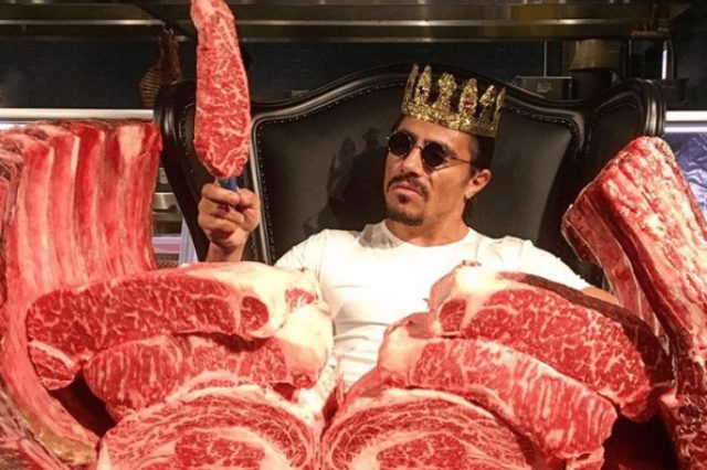 saltbae chef turco