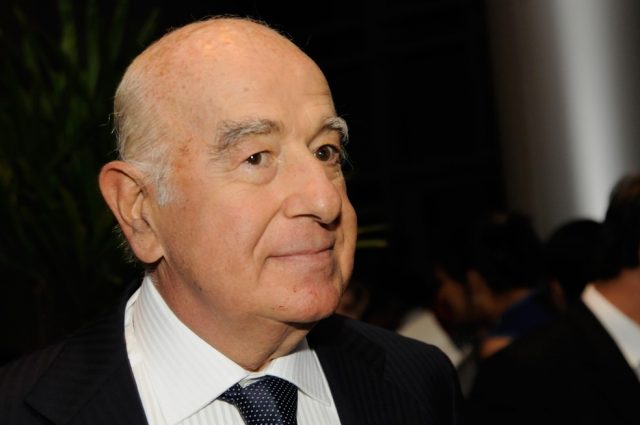 O empresário Joseph Safra, do Banco Safra, é visto durante jantar anual de Confraternização dos Dirigentes de Bancos, no Grand Hyatt Hotel, em São Paulo, em novembro de 2010 — Foto: Renata Jubran/Estadão Conteúdo