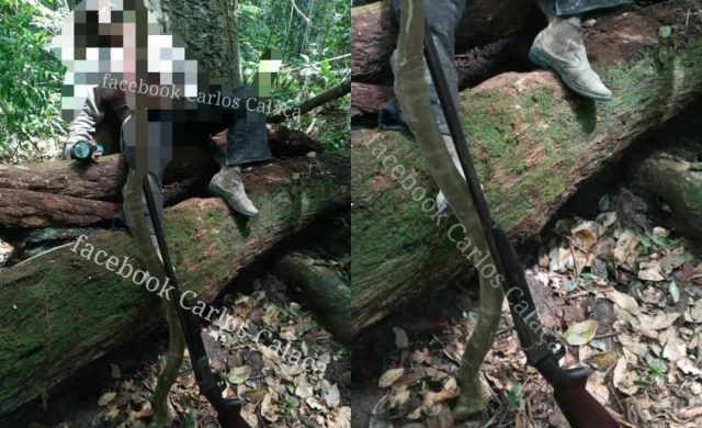 caçador morre com tiro