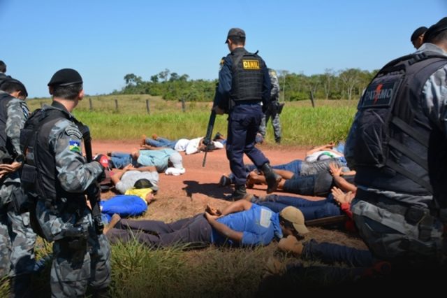 ação da polícia