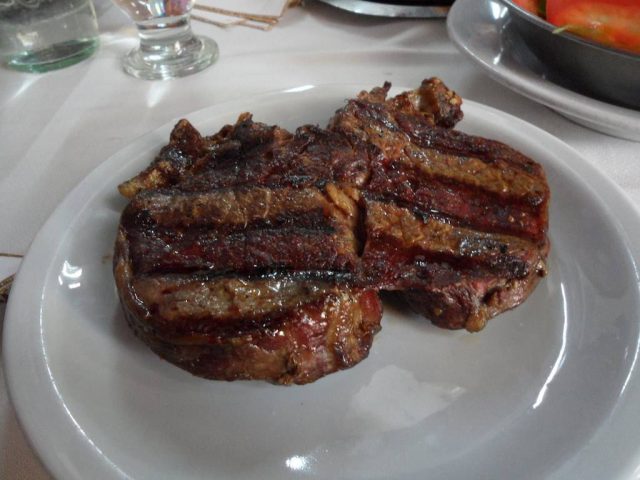 bife de laboratório