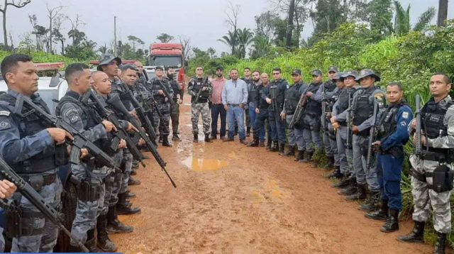 ação da polícia