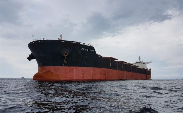 porto-de-paranaguá-recorde-navio-embarcação-pacific-south-exportação-farelo-de-soja