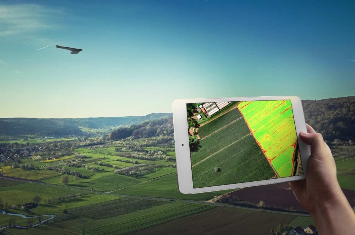 uso de drones para fazer mapeamento de solo