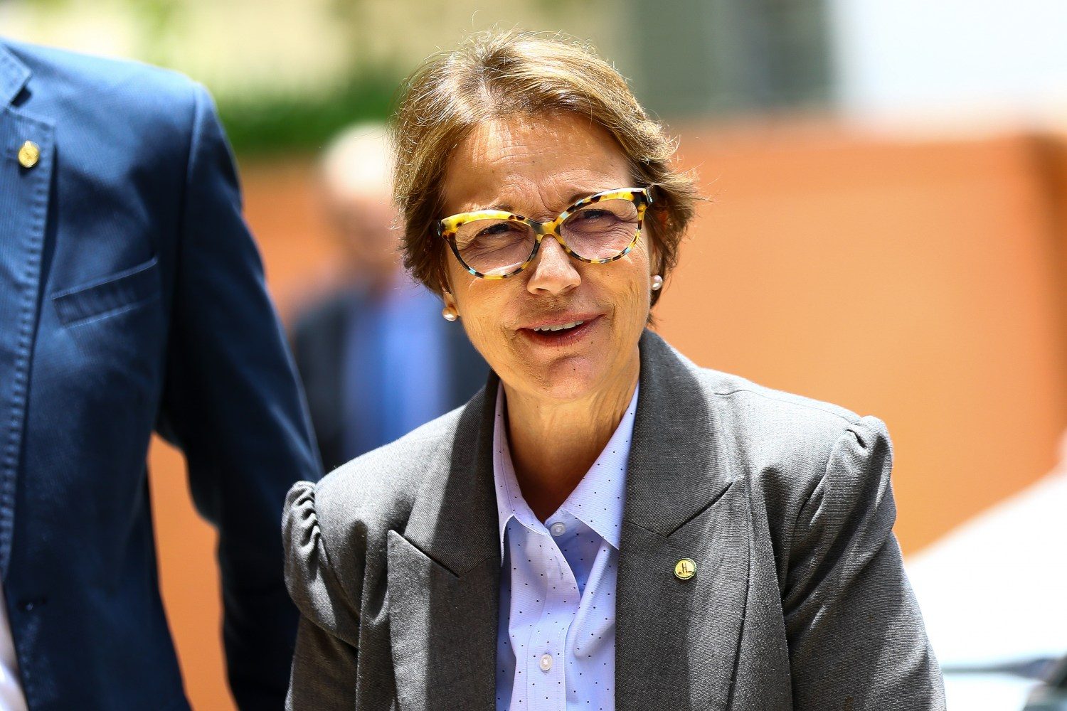ministra da Agricultura, Tereza Cristina, chega para reunião com parlamentares da Frente Parlamentar da Agropecuária e o Vice-Presidente, Hamilton Mourão
