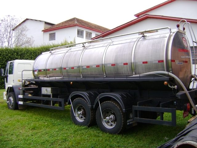transporte de leite