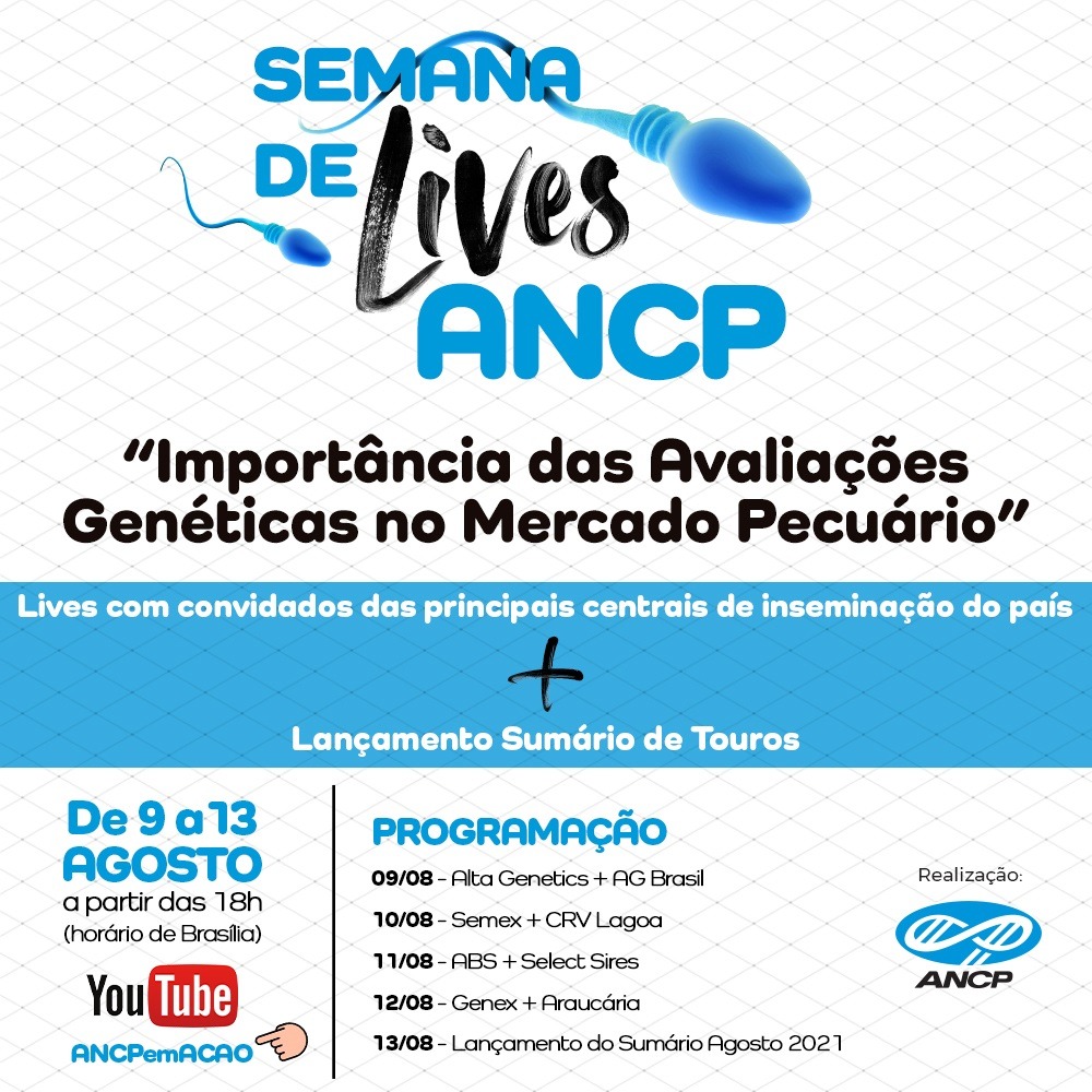 ANCP apresenta programação especial para lançamento de seu sumário de touros