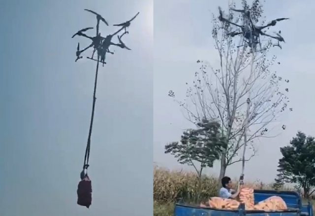 drone transporte China