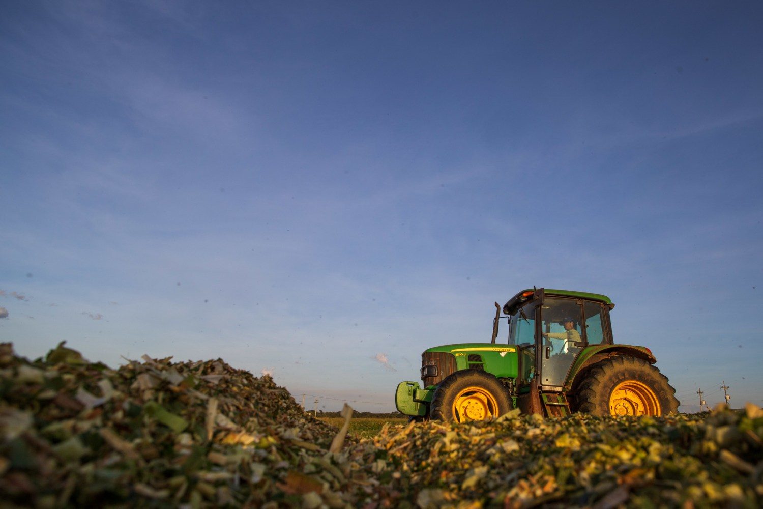 Ensilagem é um método de produção da silagem que se baseia na conservação de forragem para alimentação animal baseado na fermentação láctica da matéria vegetal