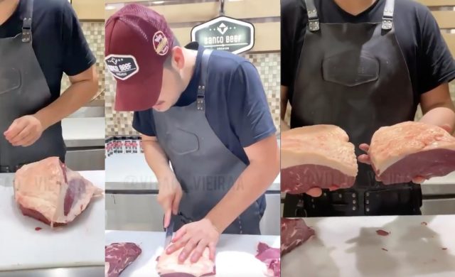 picanha falsa com alcatra