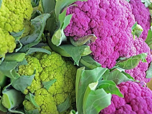 depositphotos_12012660-stock-photo-colorful-cauliflower Crédito: Depositphotos