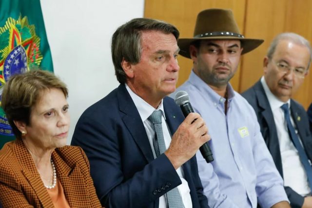 Bolsonaro e Tereza Cristina Foto: divulgação