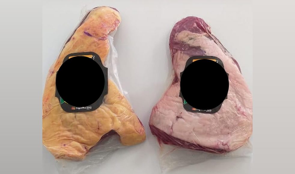 pecas de picanha com coloracao diferente